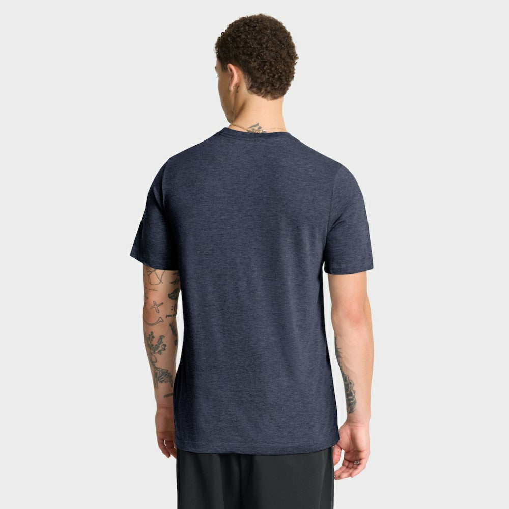 Houston Astros Cooperstown Logo Tri-Blend T-Shirt Heather Navy | Nike