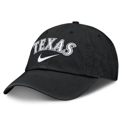 Texas Rangers Primetime Club Adjustable Hat Black | Nike