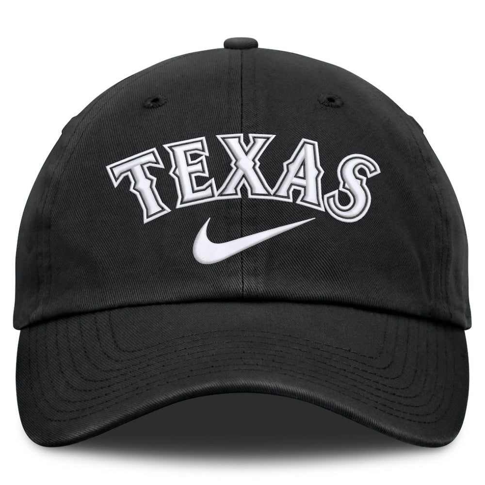 Texas Rangers Primetime Club Adjustable Hat Black | Nike
