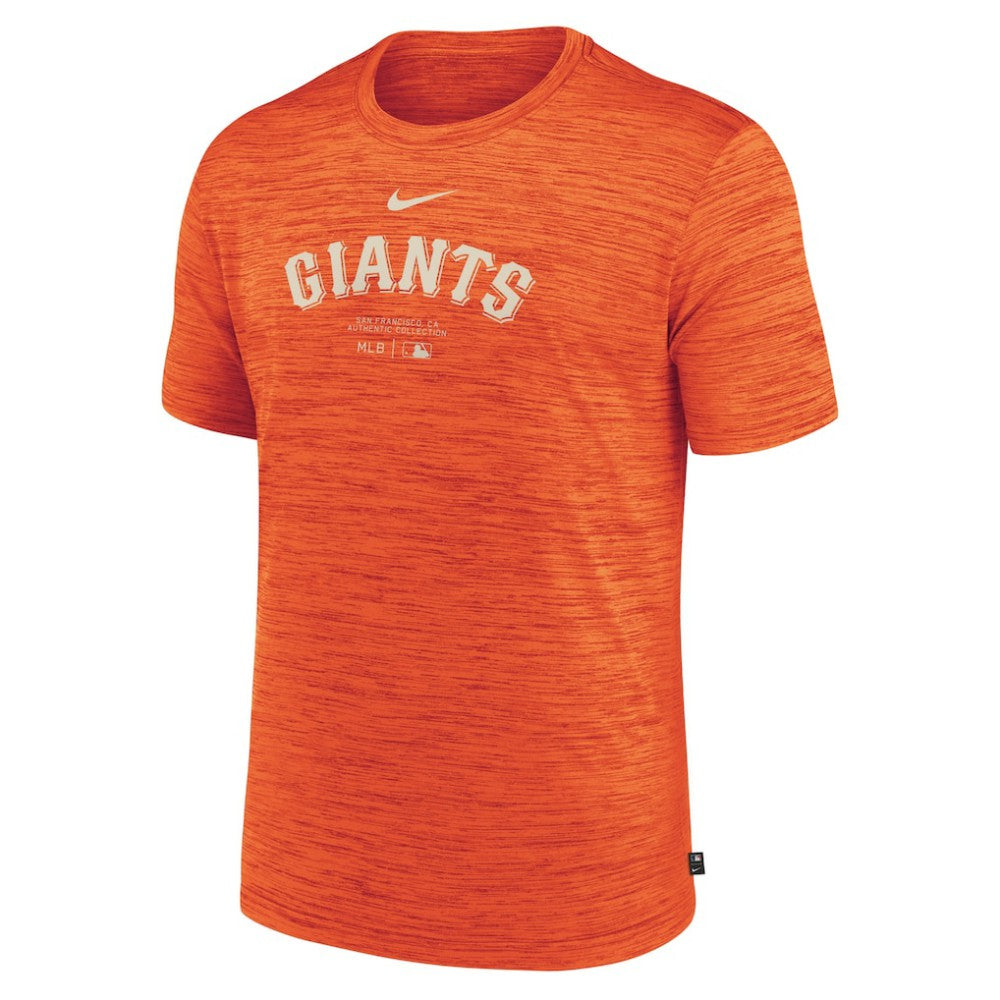 San Francisco Giants Authentic Collection Velocity Performance Practice T-Shirt Orange | Nike