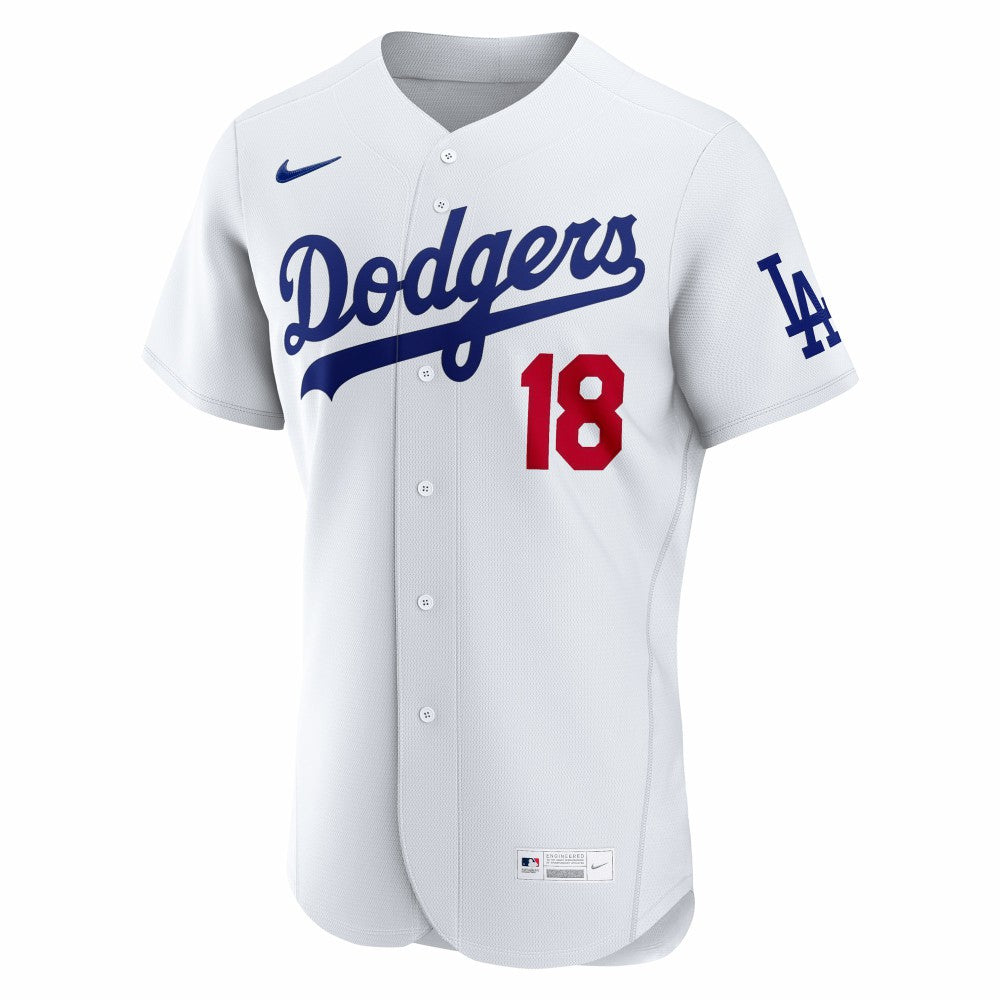 Yoshinobu Yamamoto Los Angeles Dodgers Home Authentic Jersey White | Nike