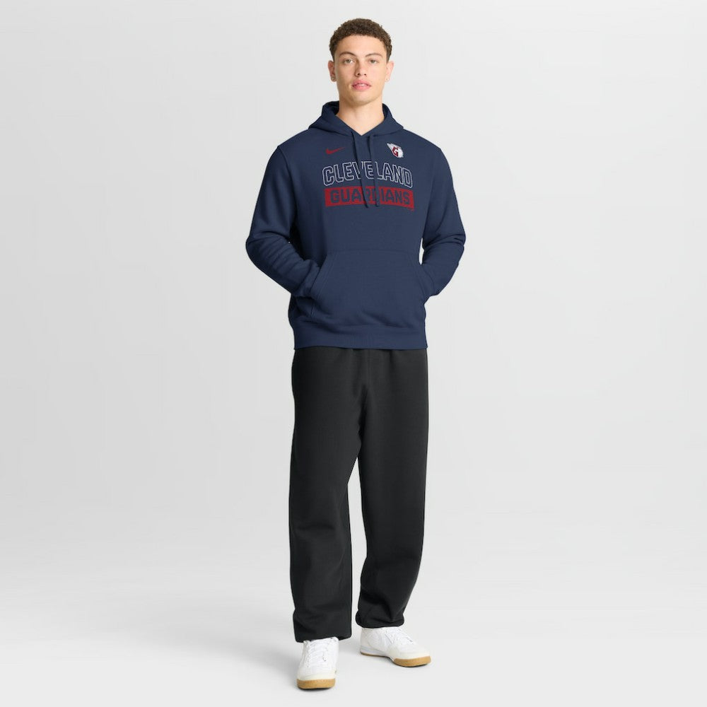 Cleveland Guardians Primetime Club Hoodie Navy | Nike