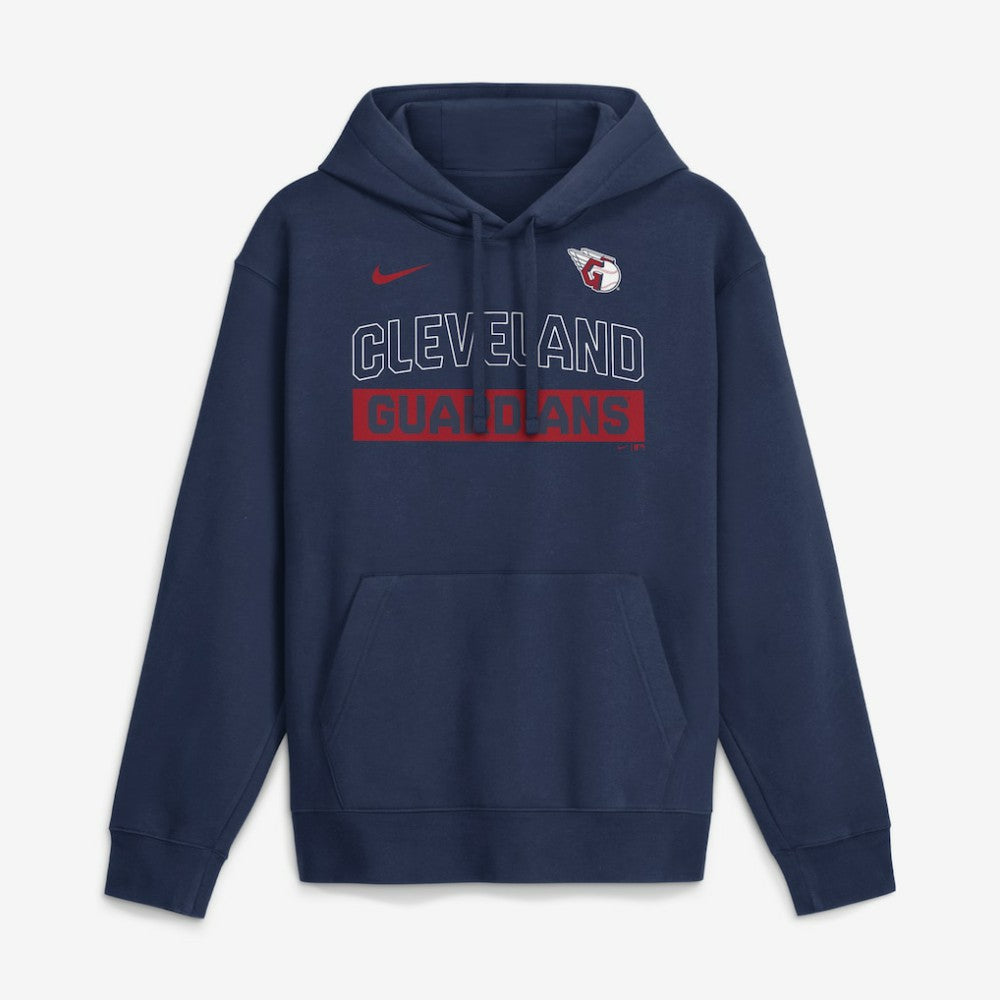 Cleveland Guardians Primetime Club Hoodie Navy | Nike