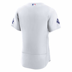 Los Angeles Dodgers Home Sponsor Patch Authentic Jersey White | Nike
