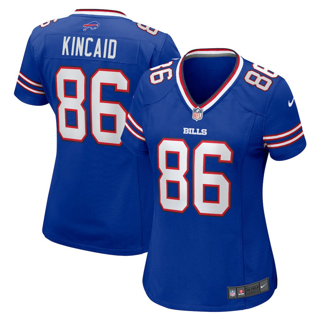 Dalton Kincaid Buffalo Bills Women's Home Game Jersey - Royal