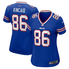 Dalton Kincaid Buffalo Bills Women's Home Game Jersey - Royal
