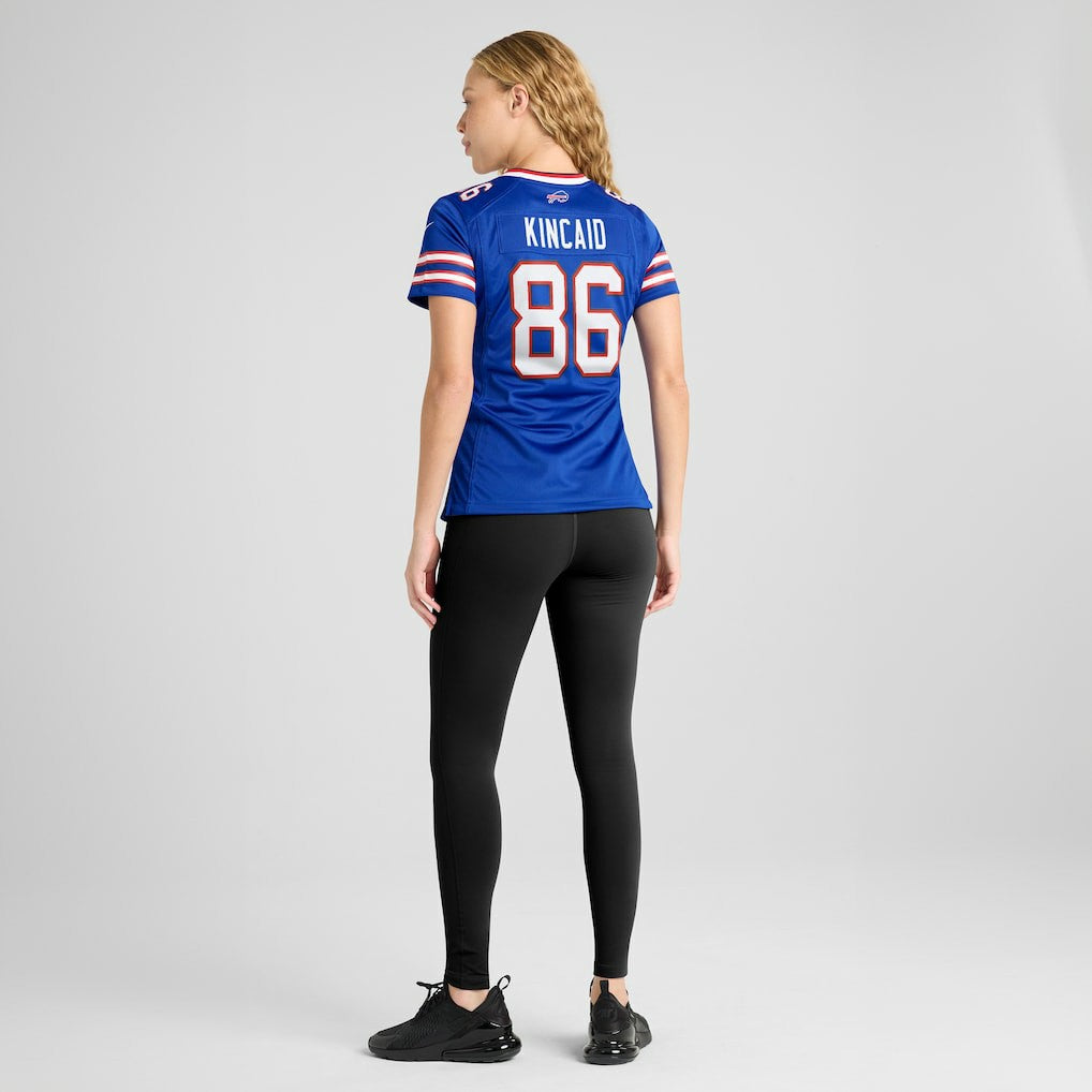 Dalton Kincaid Buffalo Bills Women's Home Game Jersey - Royal