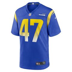 Alex Ward Los Angeles Rams Home Game Jersey - Royal