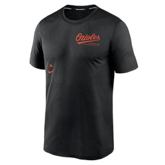 Baltimore Orioles Authentic Collection Early Work Tri-Blend Performance T-Shirt Black | Nike