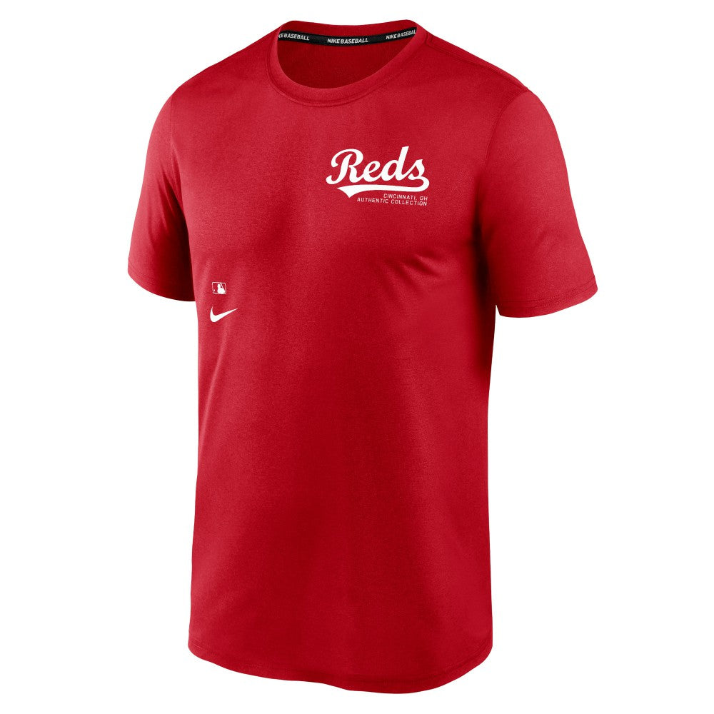Cincinnati Reds Authentic Collection Early Work Tri-Blend Performance T-Shirt Red | Nike