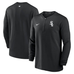 Chicago White Sox Authentic Collection Game Time Performance Quarter-Zip Top Black | Nike