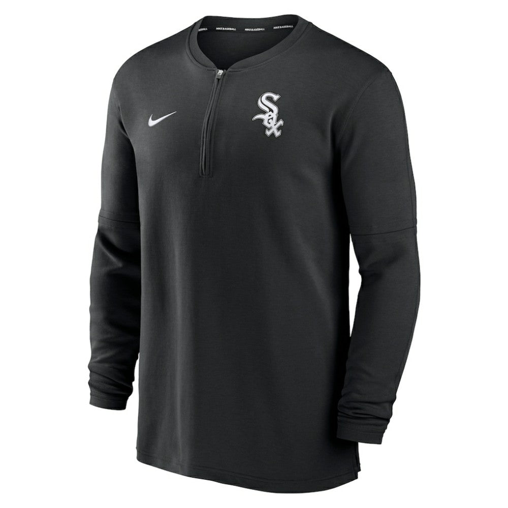 Chicago White Sox Authentic Collection Game Time Performance Quarter-Zip Top Black | Nike