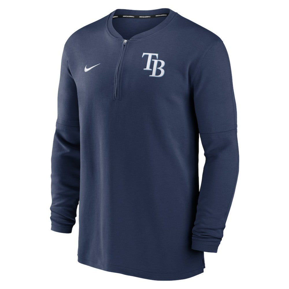 Tampa Bay Rays Authentic Collection Game Time Performance Quarter-Zip Top Navy | Nike