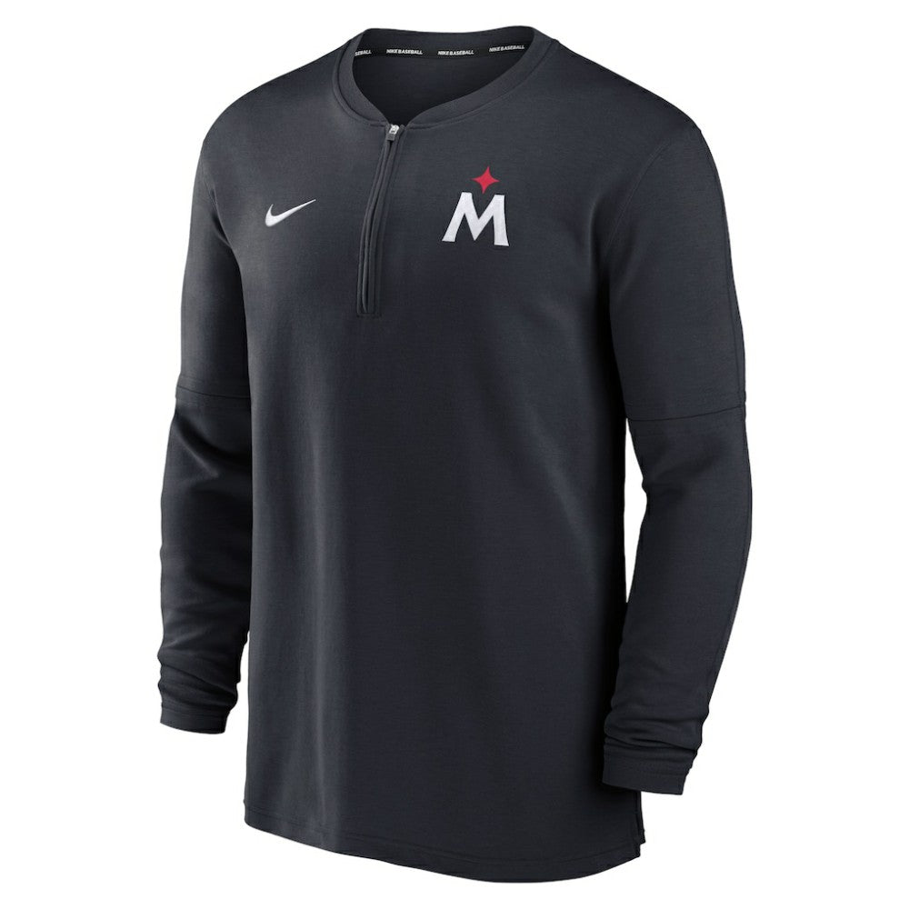 Minnesota Twins Authentic Collection Game Time Performance Quarter-Zip Top Navy | Nike