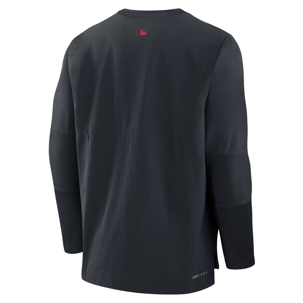 Cleveland Guardians Authentic Collection Player Dri-FIT Lightweight Pullover Navy | Nike