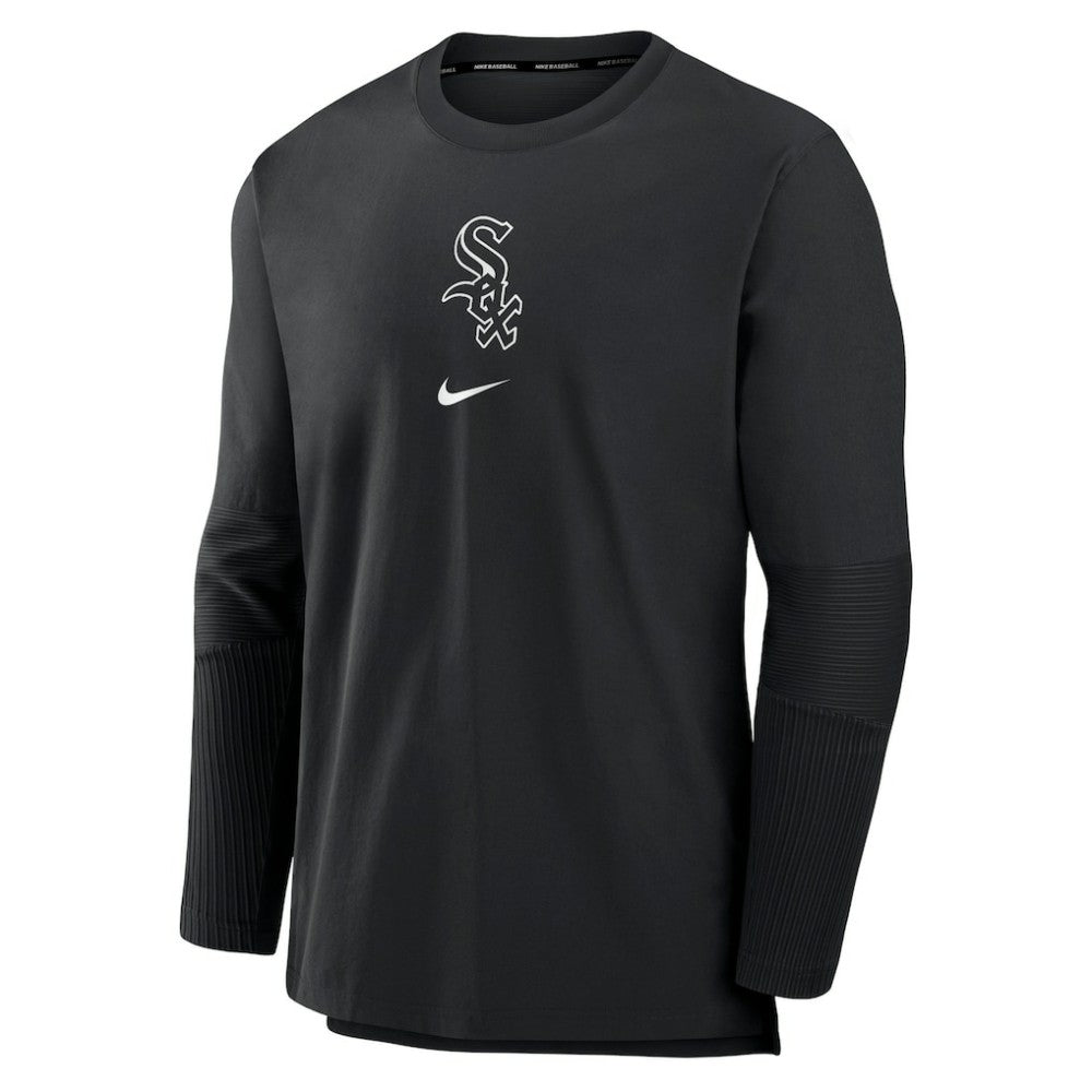 Chicago White Sox Authentic Collection Player Dri-FIT Lightweight Pullover Black | Nike