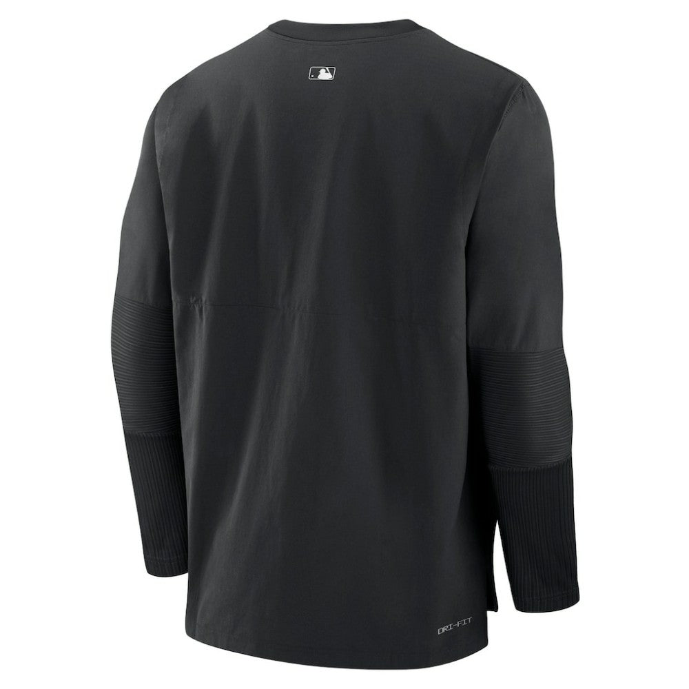 Chicago White Sox Authentic Collection Player Dri-FIT Lightweight Pullover Black | Nike