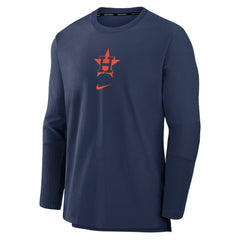 Houston Astros Authentic Collection Player Dri-FIT Lightweight Pullover Navy | Nike