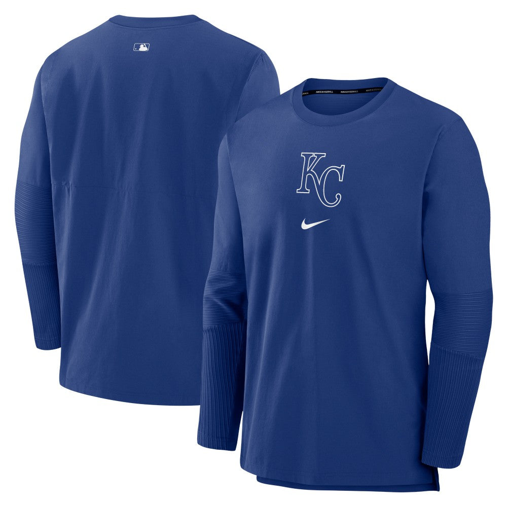 Kansas City Royals Authentic Collection Player Dri-FIT Lightweight Pullover Royal | Nike