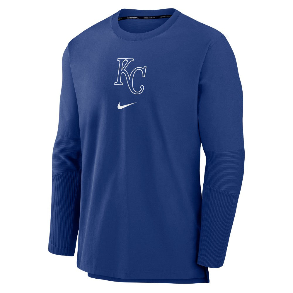 Kansas City Royals Authentic Collection Player Dri-FIT Lightweight Pullover Royal | Nike