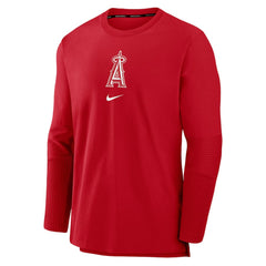 Los Angeles Angels Authentic Collection Player Dri-FIT Lightweight Pullover Red | Nike