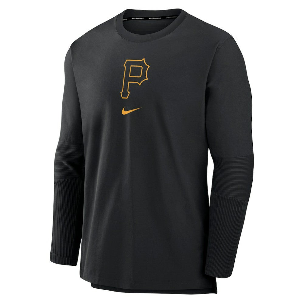 Pittsburgh Pirates Authentic Collection Player Dri-FIT Lightweight Pullover Black | Nike