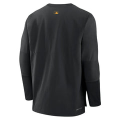 Pittsburgh Pirates Authentic Collection Player Dri-FIT Lightweight Pullover Black | Nike