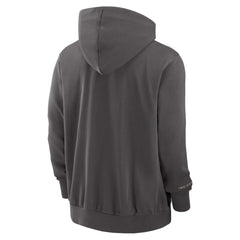 Tampa Bay Rays Authentic Collection Travel Player Performance Full-Zip Hoodie Charcoal | Nike