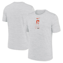 San Francisco Giants City Connect Authentic Collection Practice Velocity Performance T-Shirt White | Nike