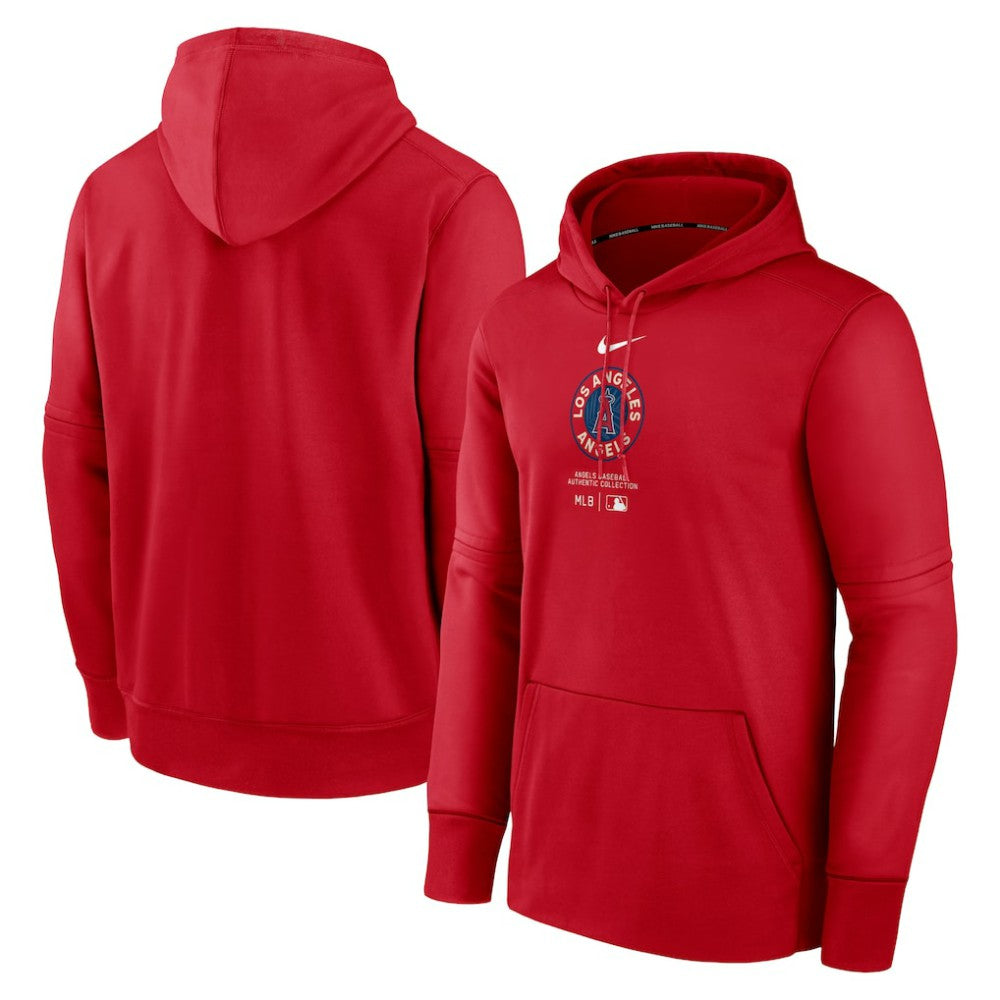 Los Angeles Angels Authentic Collection City Connect Practice Performance Pullover Hoodie Red | Nike