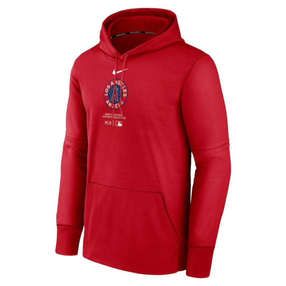 Los Angeles Angels Authentic Collection City Connect Practice Performance Pullover Hoodie Red | Nike