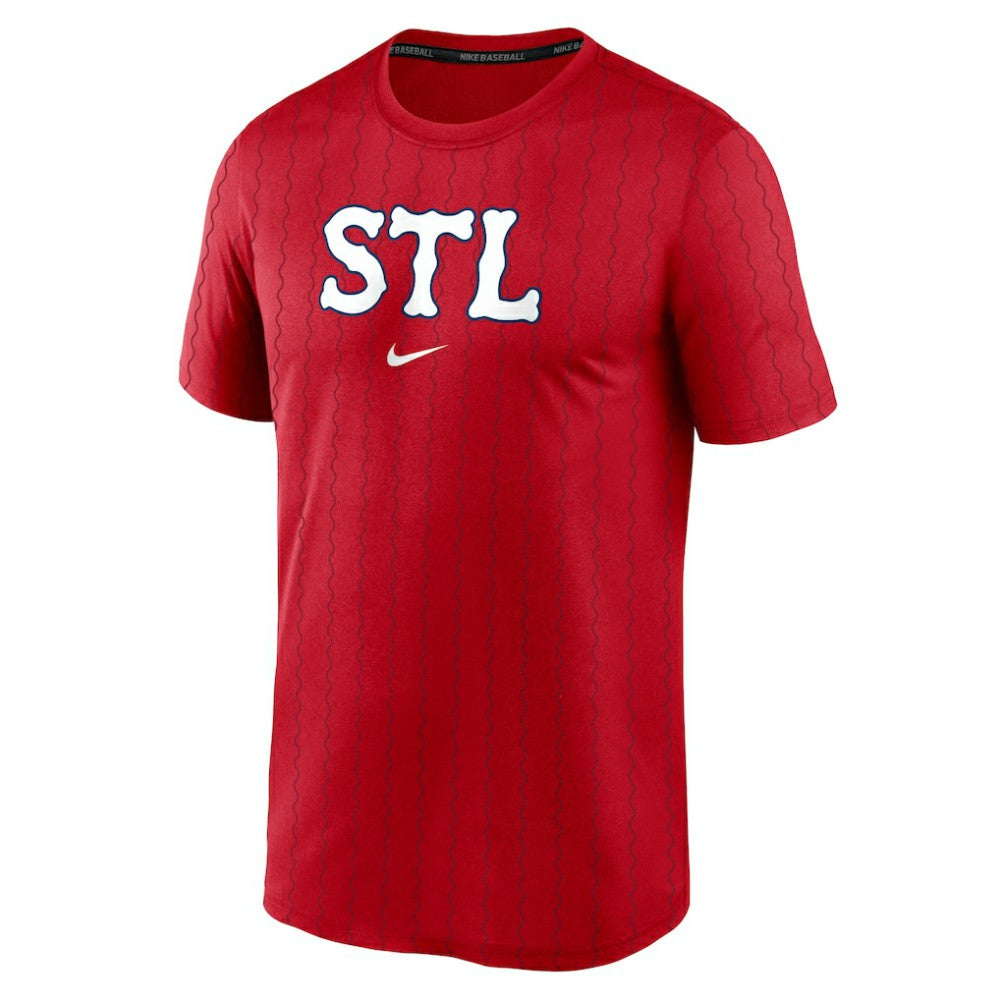 St. Louis Cardinals 2024 City Connect Authentic Collection Practice Velocity Performance T-Shirt Red | Nike
