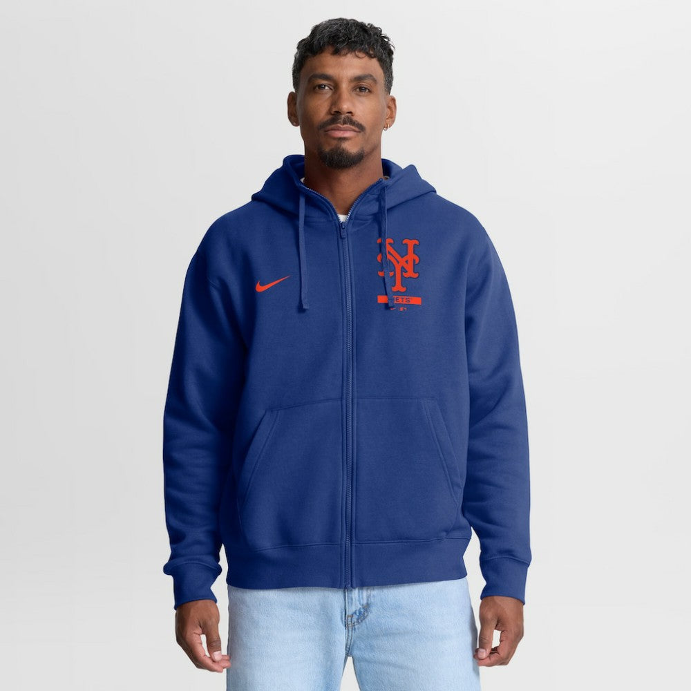 New York Mets Primetime Lockup Full-Zip Hoodie Royal | Nike