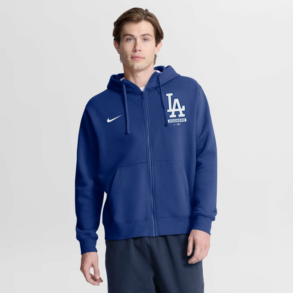 Los Angeles Dodgers Primetime Lockup Full-Zip Hoodie Royal | Nike