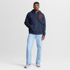 Detroit Tigers Primetime Lockup Full-Zip Hoodie Navy | Nike