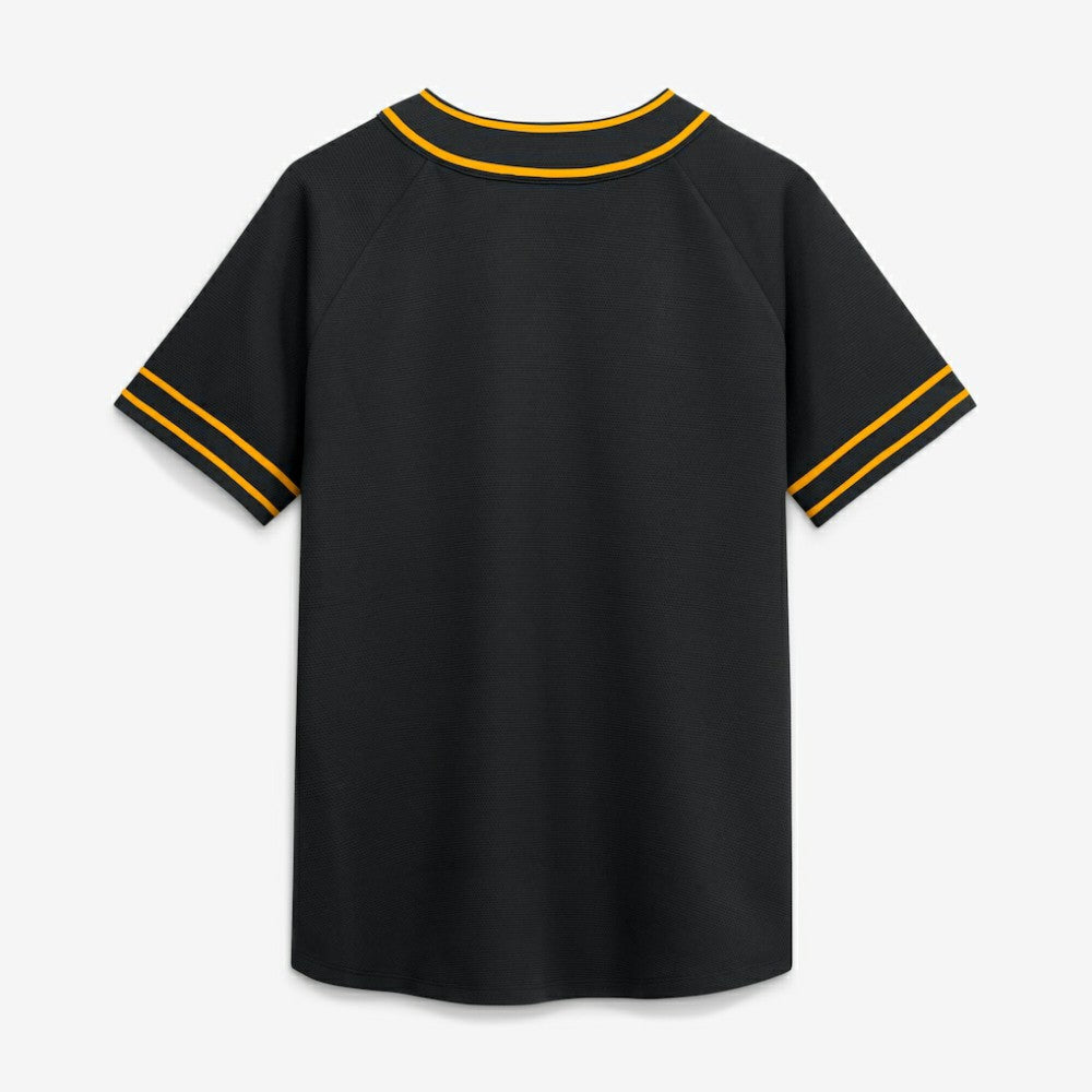 Pittsburgh Pirates Women's Diva Race Ahead Raglan V-Neck T-Shirt Black