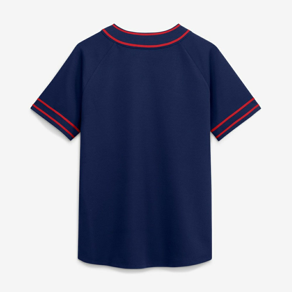 Boston Red Sox Women's Diva Race Ahead Raglan V-Neck T-Shirt Navy