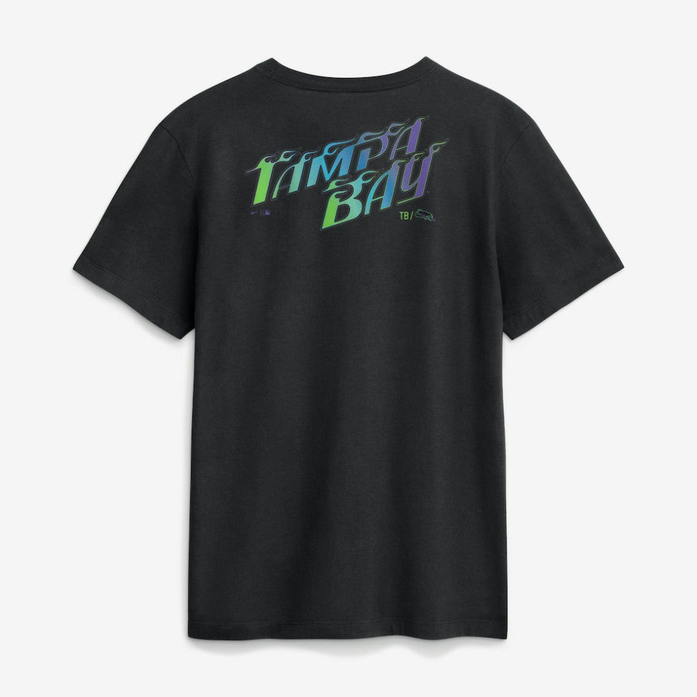 Tampa Bay Rays City Connect 2-Hit T-Shirt Black | Nike