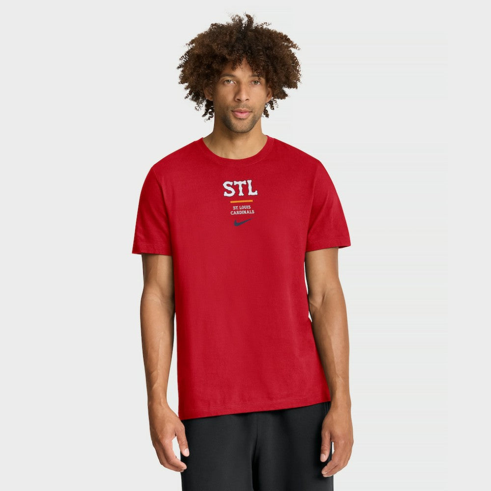 St. Louis Cardinals City Connect 2-Hit T-Shirt Red | Nike