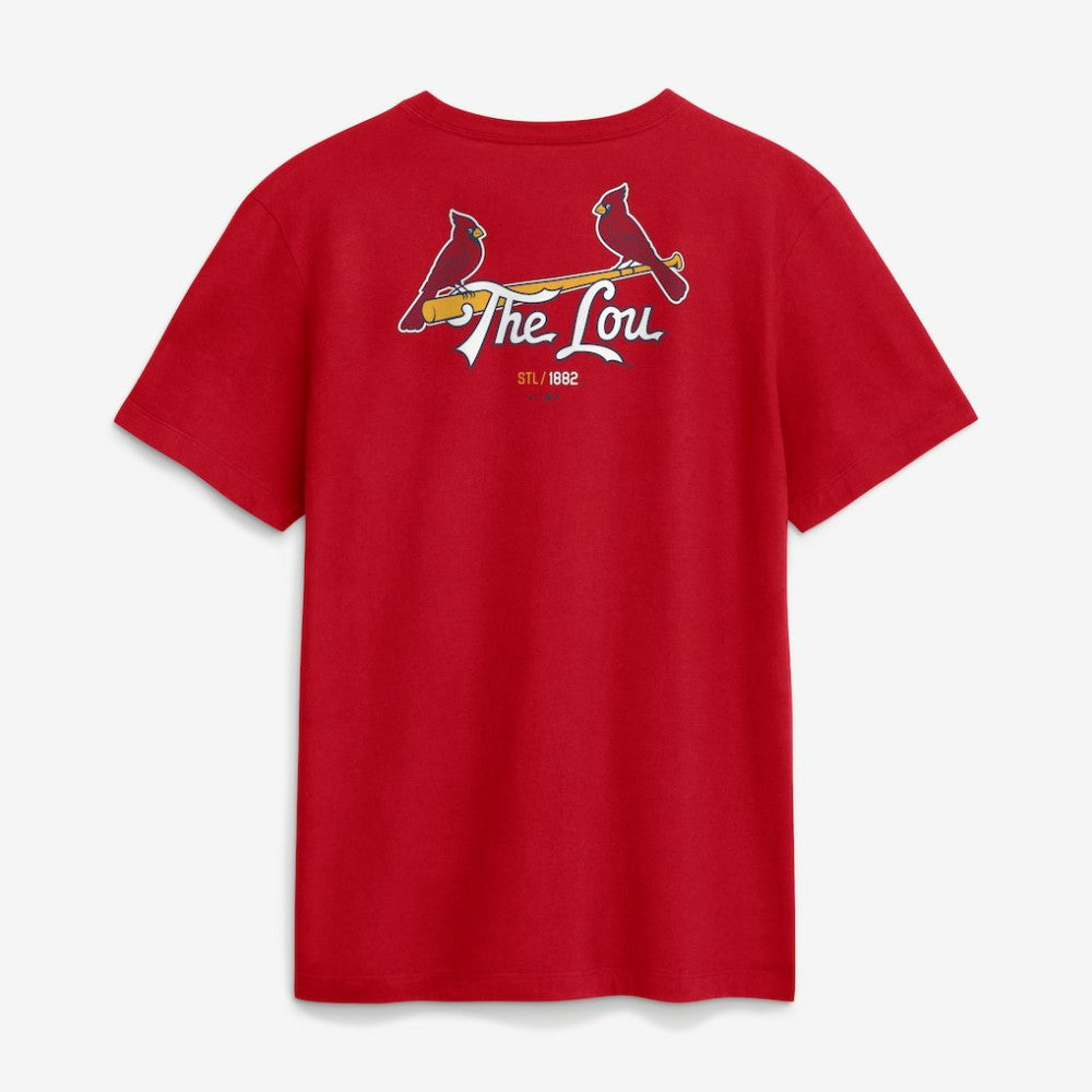 St. Louis Cardinals City Connect 2-Hit T-Shirt Red | Nike