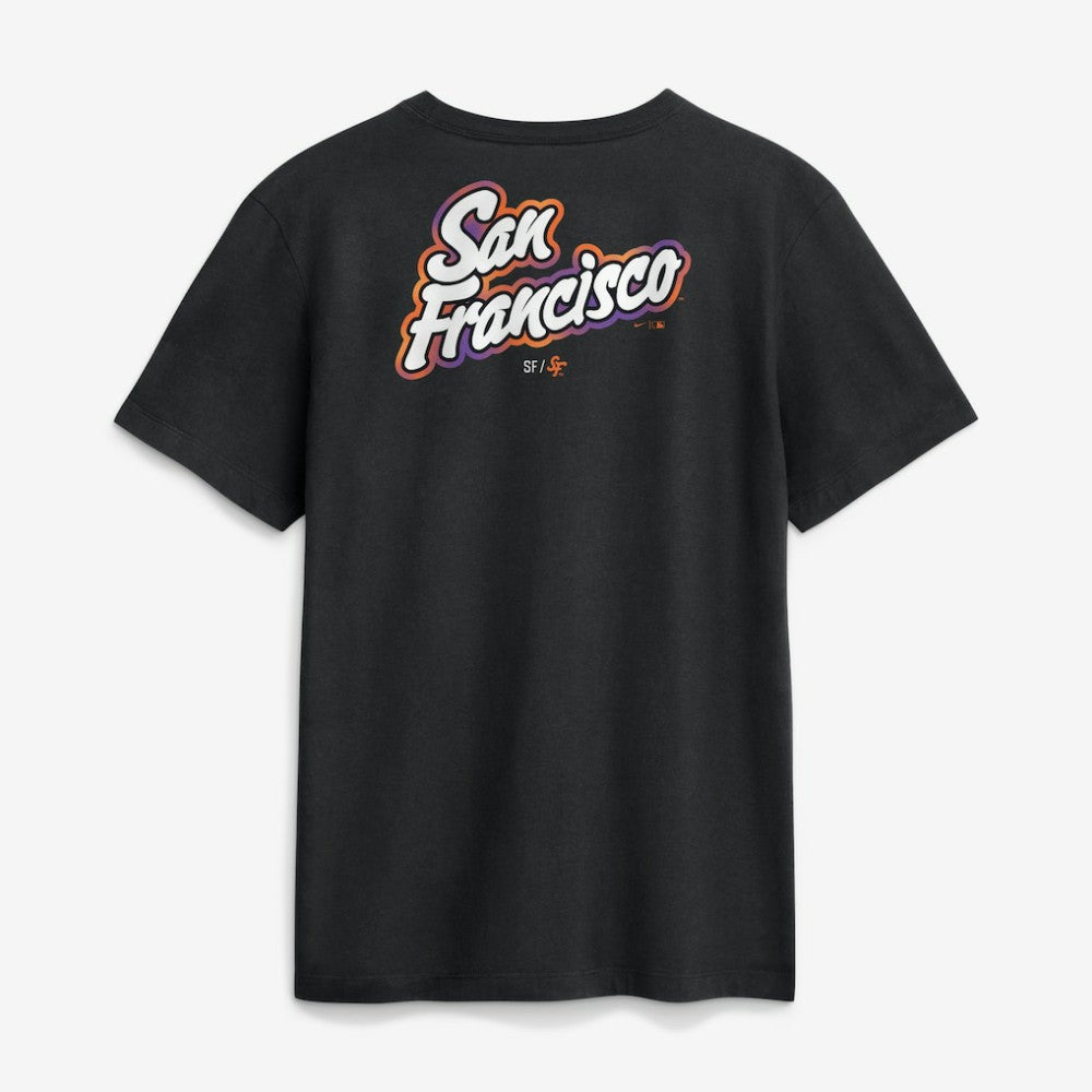 San Francisco Giants City Connect 2-Hit T-Shirt Black | Nike