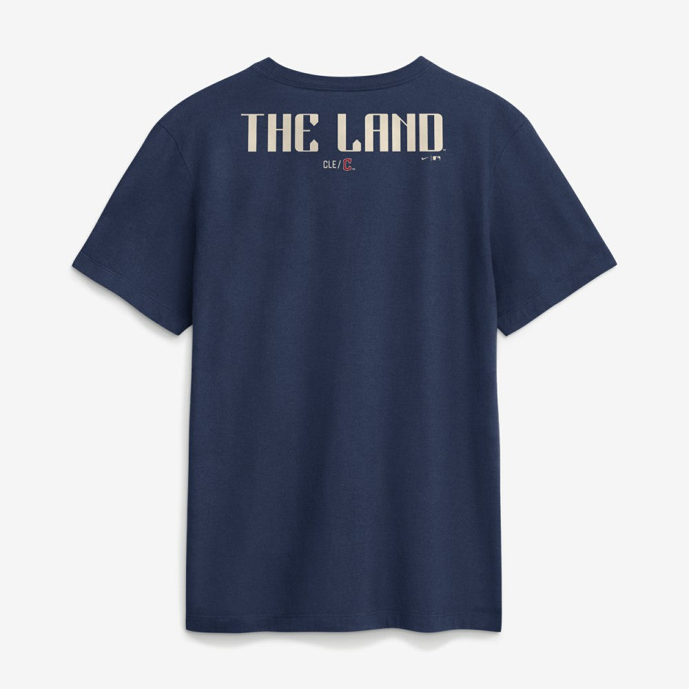 Cleveland Guardians City Connect 2-Hit T-Shirt Navy | Nike
