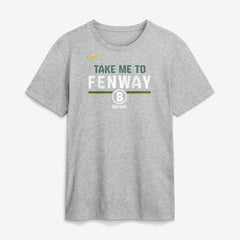 Boston Red Sox City Connect Stacked T-Shirt Gray | Nike