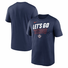 Houston Astros City Connect Team Phrase Script Dri-FIT T-Shirt Navy | Nike