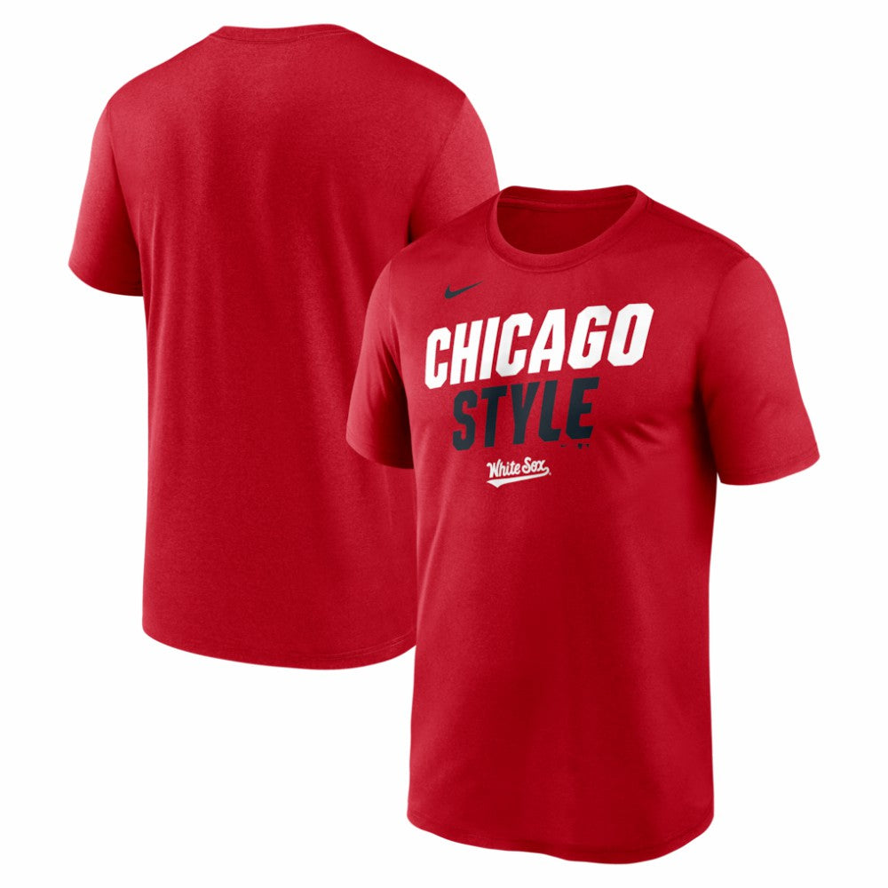 Chicago White Sox City Connect Team Phrase Script Dri-FIT T-Shirt Red | Nike