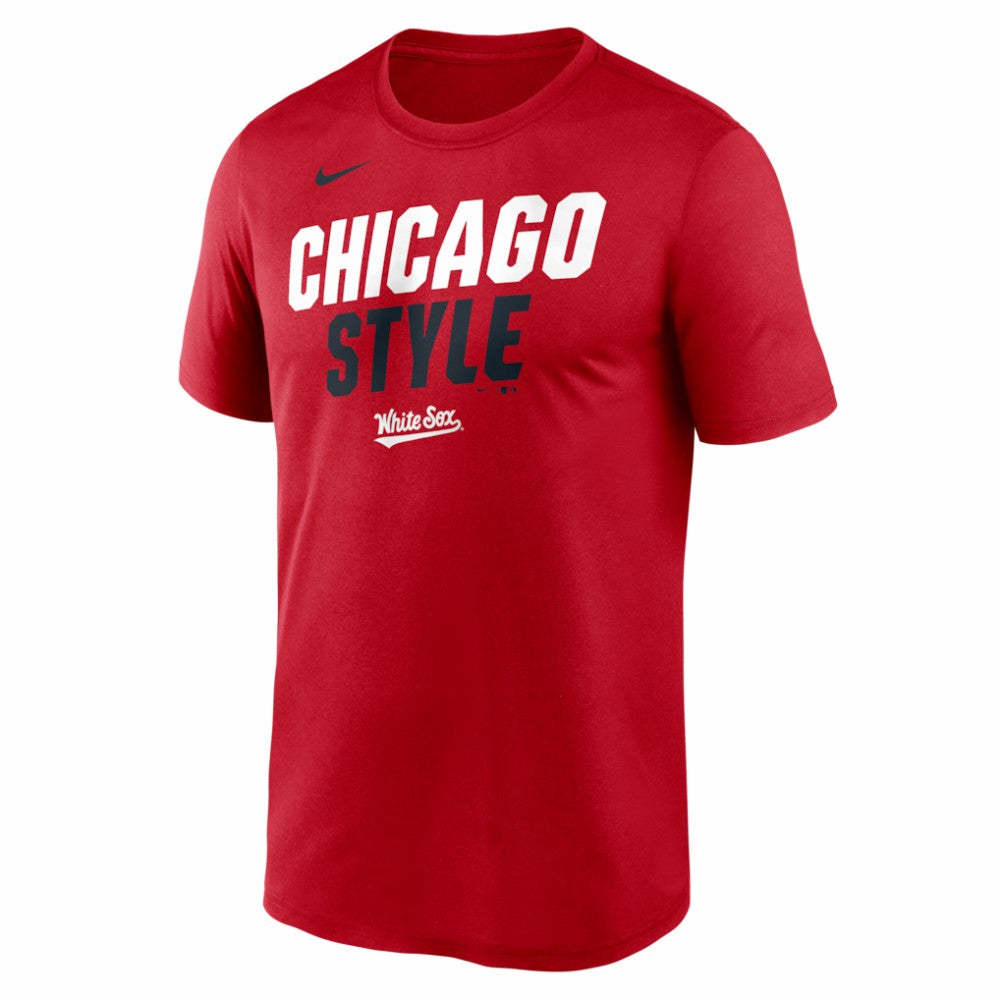 Chicago White Sox City Connect Team Phrase Script Dri-FIT T-Shirt Red | Nike