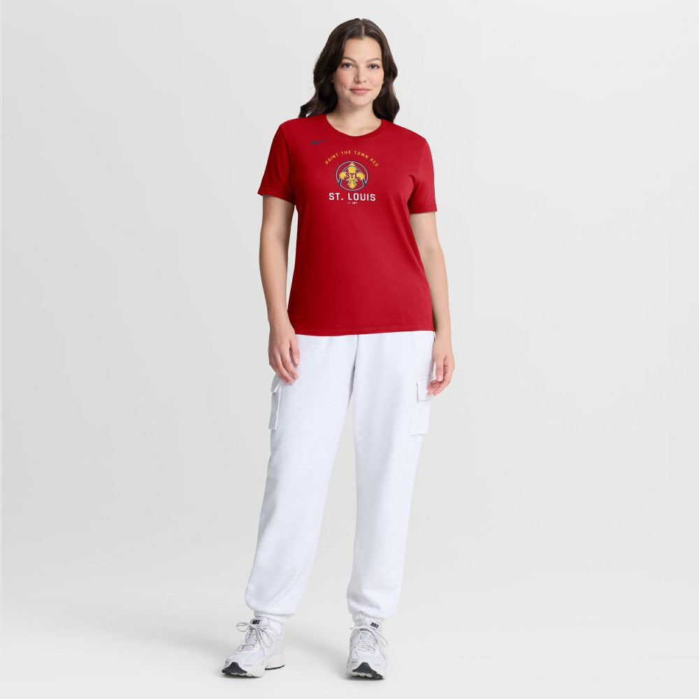 St. Louis Cardinals Women's City Connect Arch T-Shirt Red | Nike