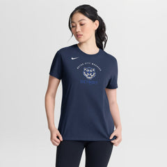 Detroit Tigers Women's City Connect Arch T-Shirt Navy | Nike