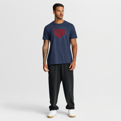 Cleveland Guardians Icon T-Shirt Navy | Nike