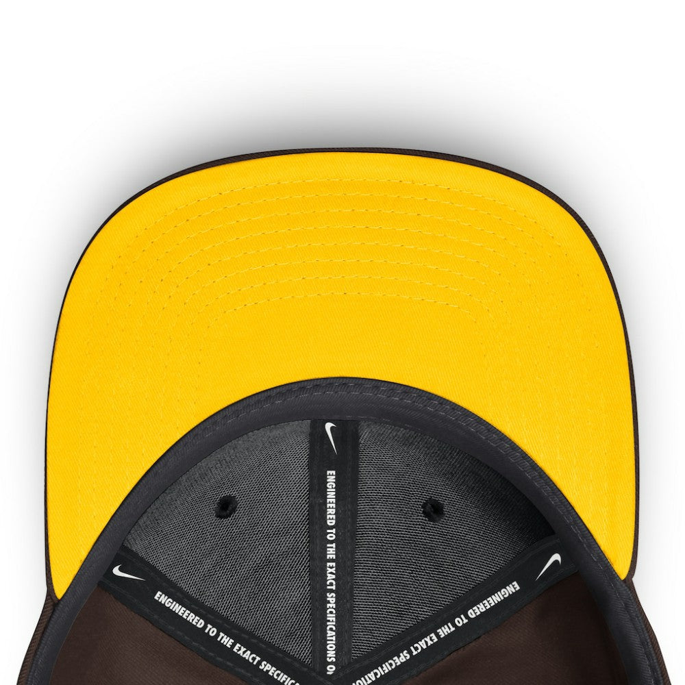 San Diego Padres Primetime Rise Dri-FIT Flex Hat Brown | Nike